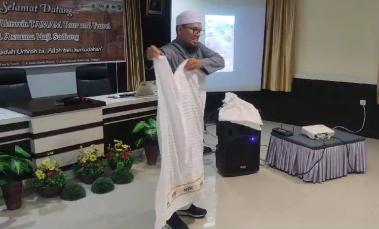 Cara Memakai Kain Ihram yang Mudah dan Praktis