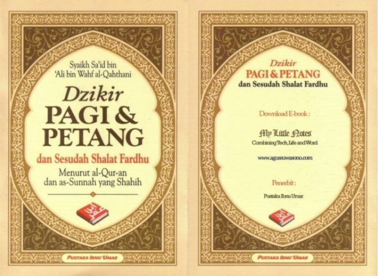 Keutamaan Dzikir Pagi dan Petang: Meraih Kedamaian Hati dengan Mengingat Allah [link Download]