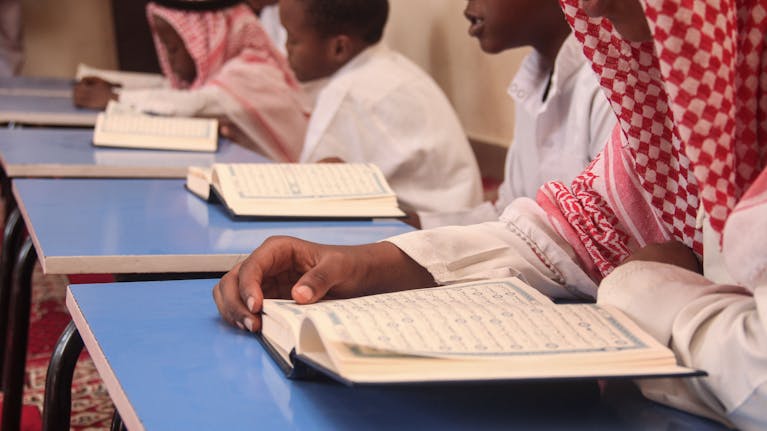 Children Learning the Quran