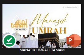 Download Gratis: PPT Manasik Umroh Lengkap & Terbaru (Update 2025/2026)